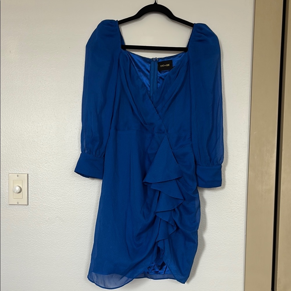 DO+BE Puff Sleeve Mini Dress